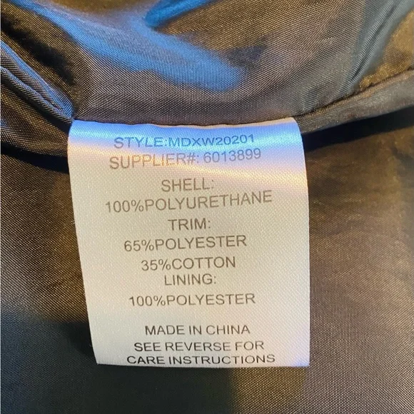 Host pick 🌟Maddox - Marsden Hood leather Jacket in Black - size L - Picture 7 of 7